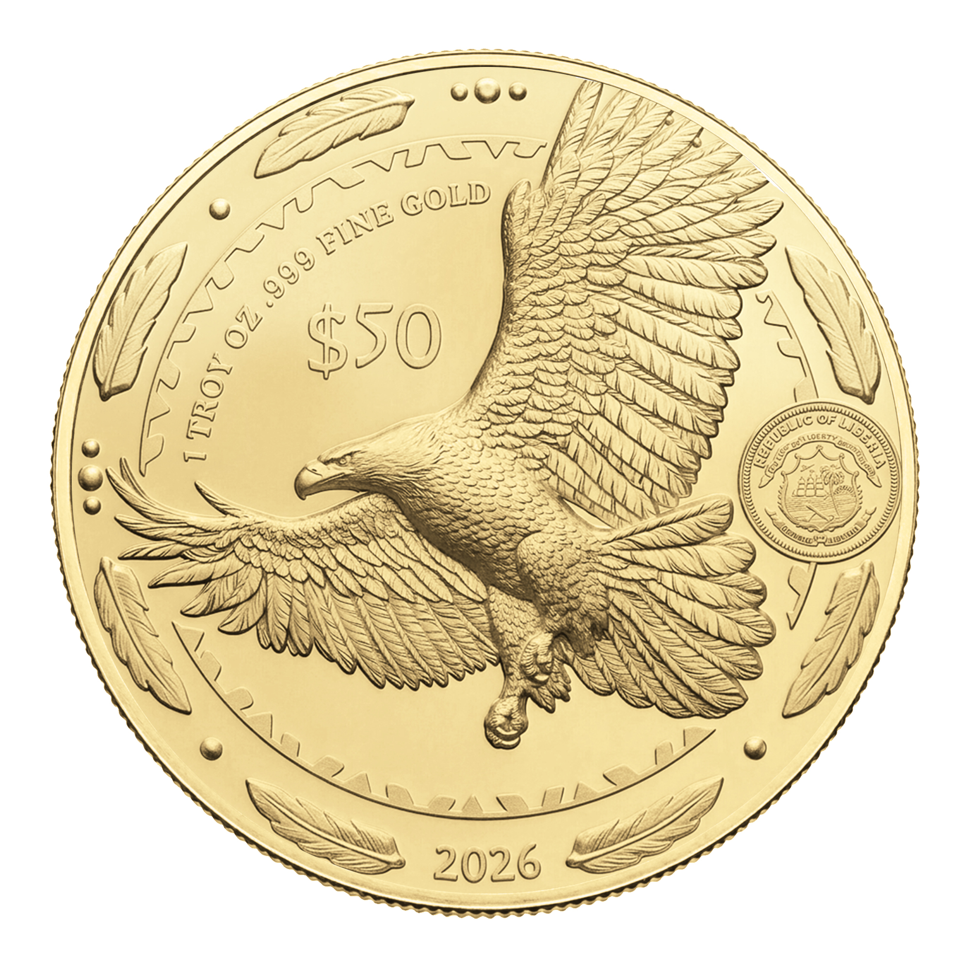 Sacagawea Gold Coin, reverse