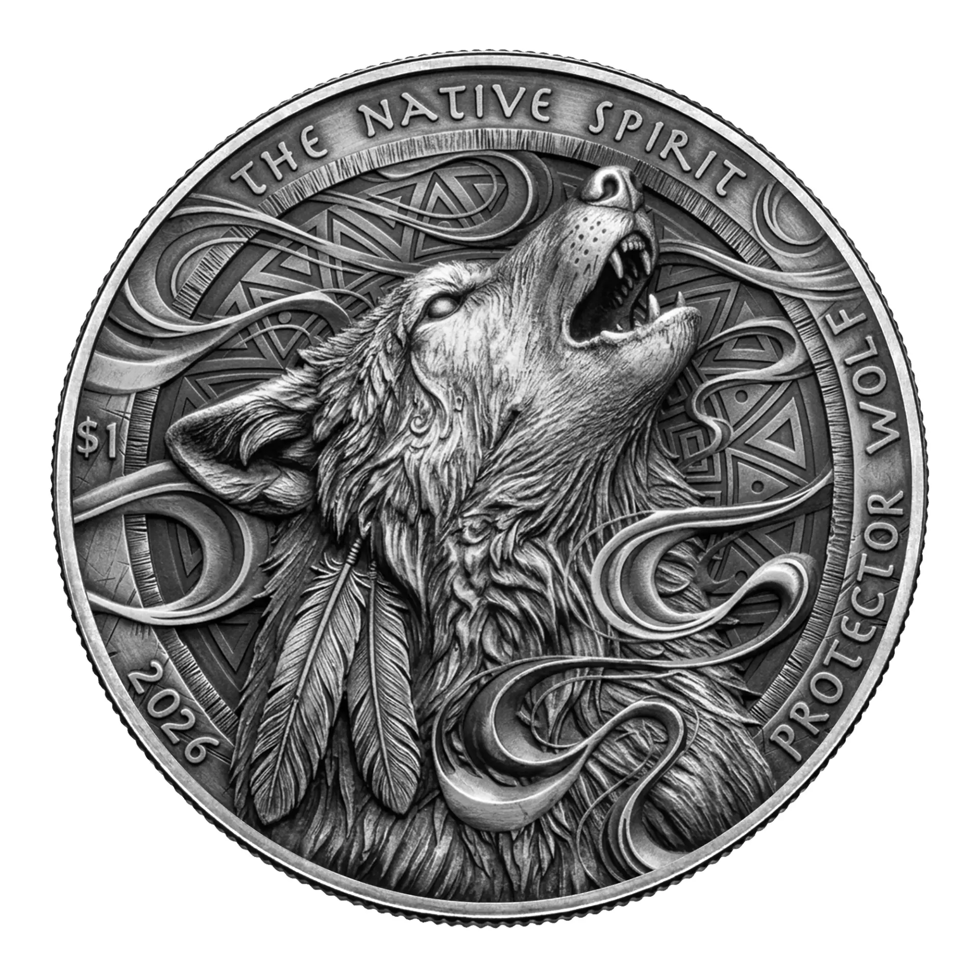 Protector Wolf, obverse