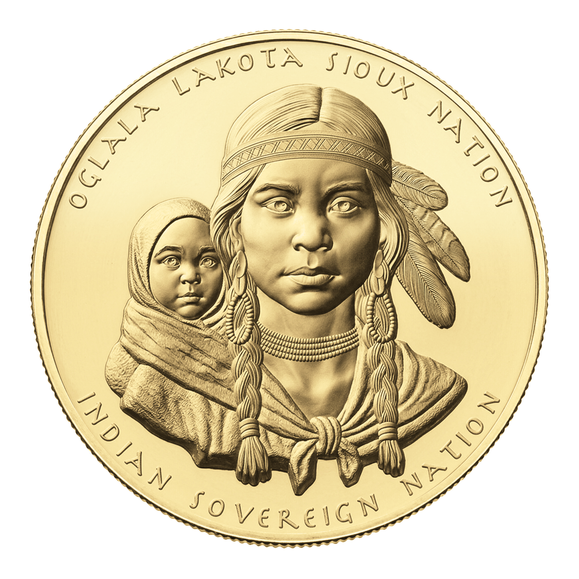 Sacagawea Gold Coin, obverse